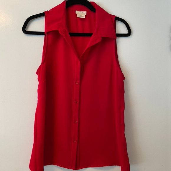 Urban Outfitters Red Blouse - Picture 1 of 2
